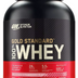 Suplemento Optimum Nutrition Proteína Gold 100% Whey sabor a strawberry de 2.27kg - polvo