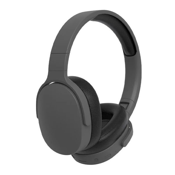 #P2961 Audífonos inalámbricos Bluetooth 5.3 sobre la oreja HIFI estéreo, ideales para deportes, con reproducción de música TF/AUX y micrófono HD.