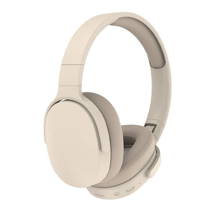 #P2961 Audífonos inalámbricos Bluetooth 5.3 sobre la oreja HIFI estéreo, ideales para deportes, con reproducción de música TF/AUX y micrófono HD.